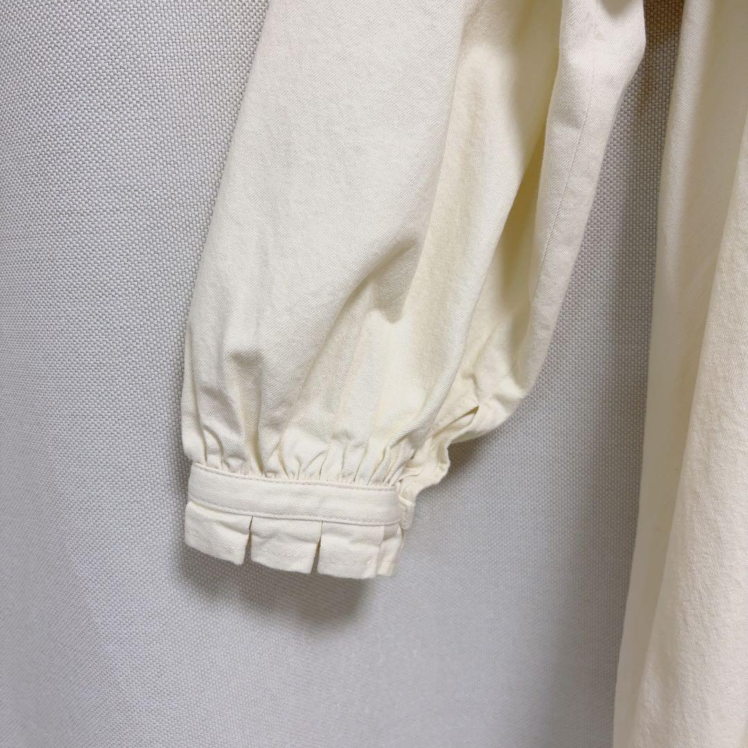 ピンクハウス　タック使いデニムワンピース