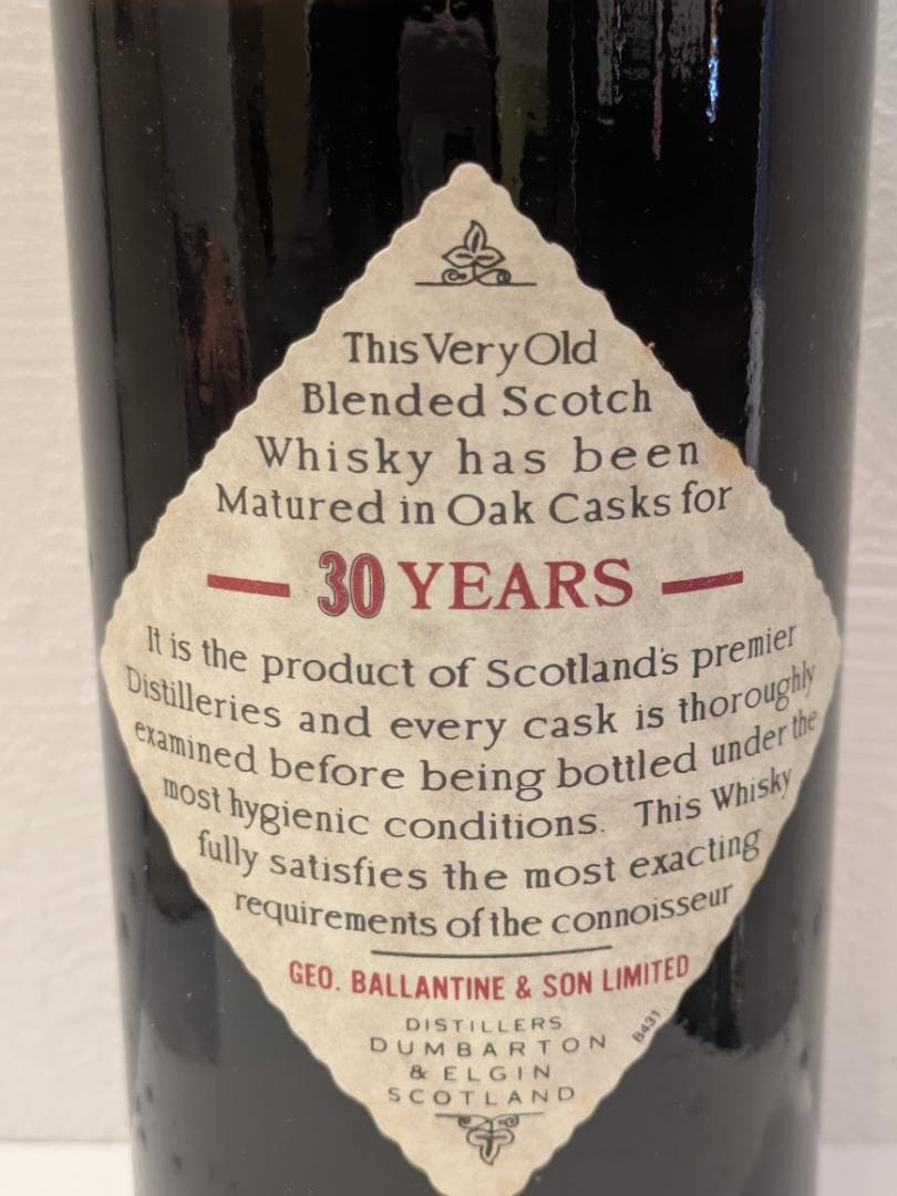 霞*様 【神奈川県限定発送】スコッチ バランタイン30年 750ml ウイスキー