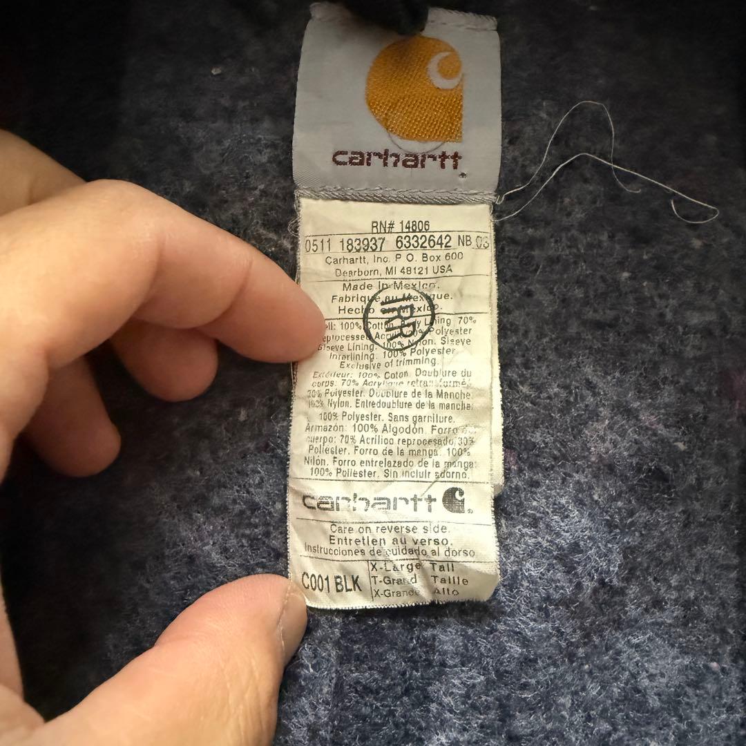 Carhartt ミシガンチョアコート 90's ペイント ボロ フェード