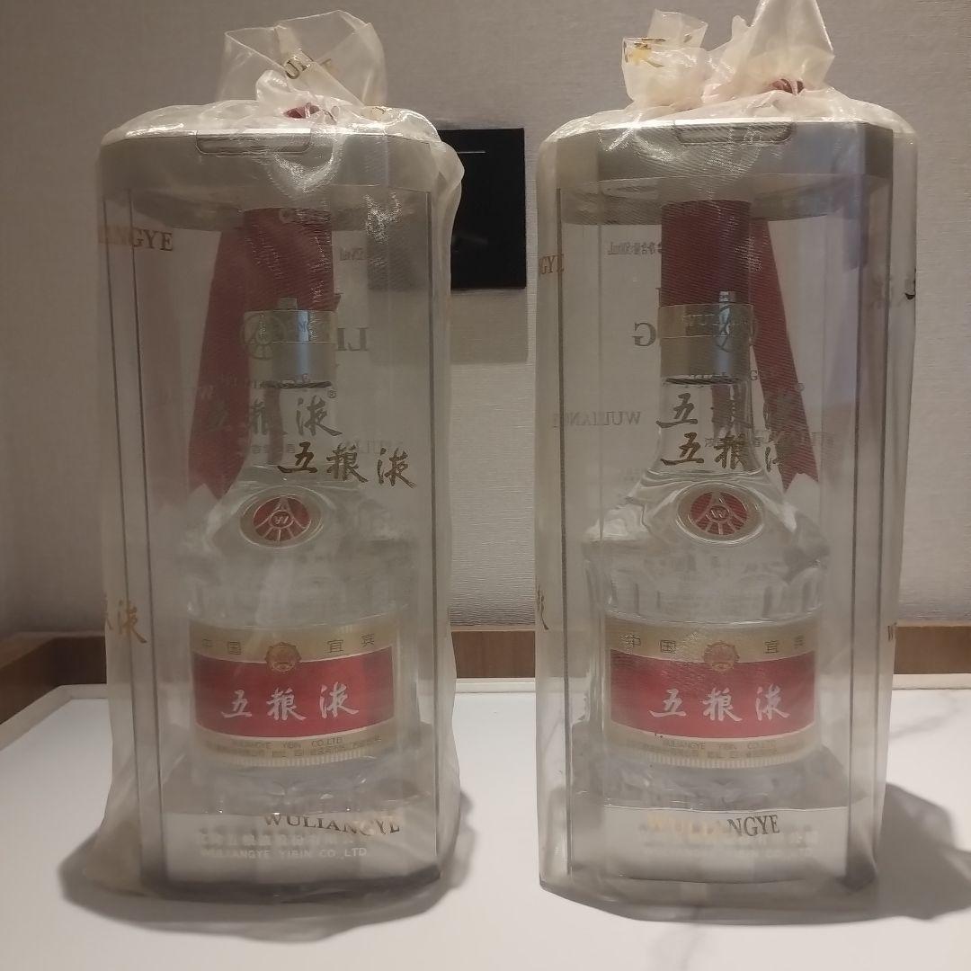 中国酒 白酒 五粮液 500ml 52度 2本セット 2019年 2021年