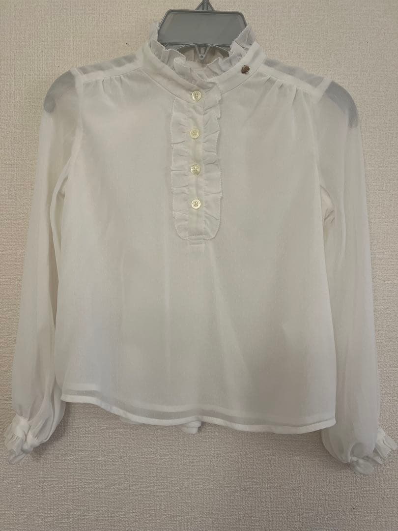 kate spade ネイビー ツイード スーツ120 入学式　卒園式