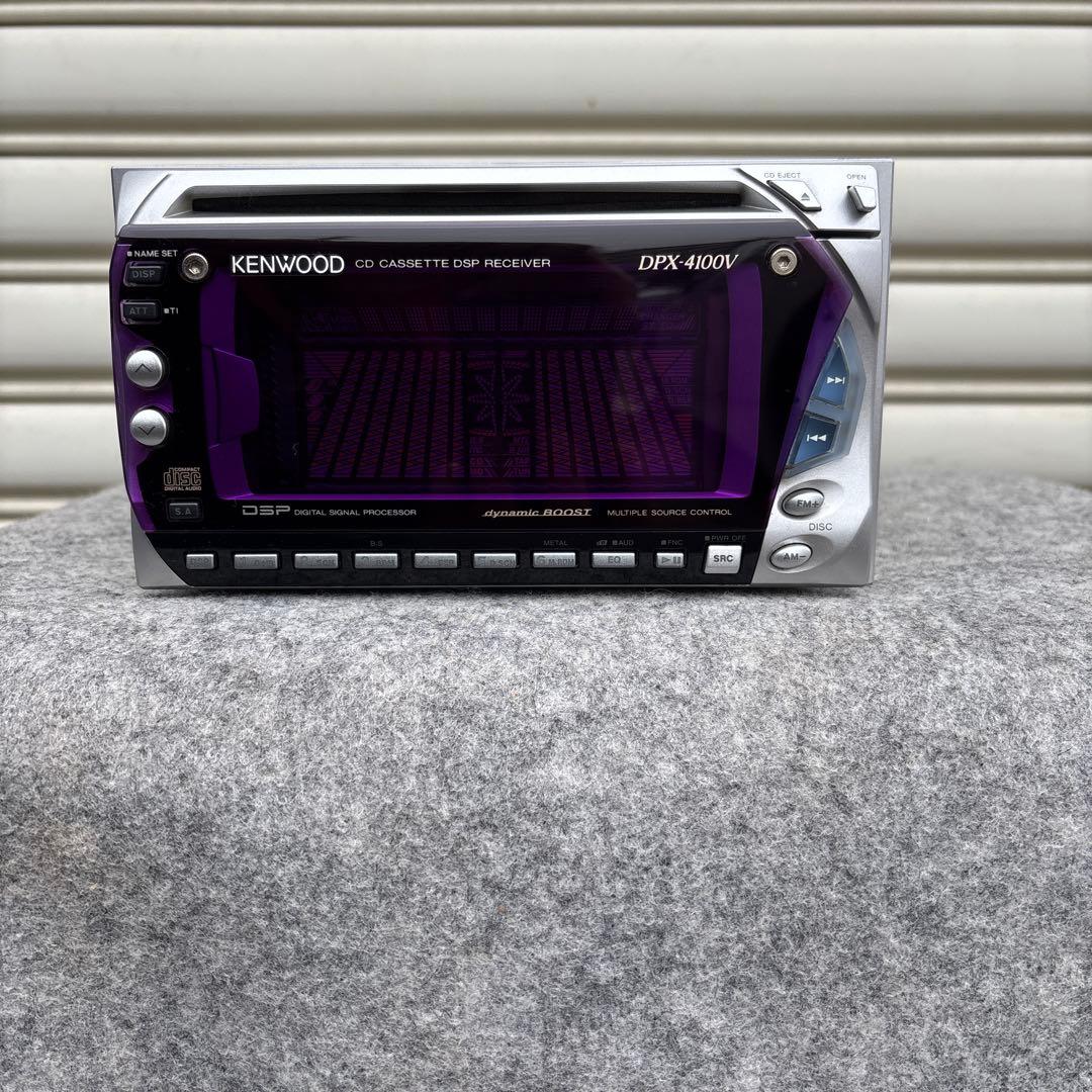 ケンウッド　DPX-4100V CD/カセットチューナー