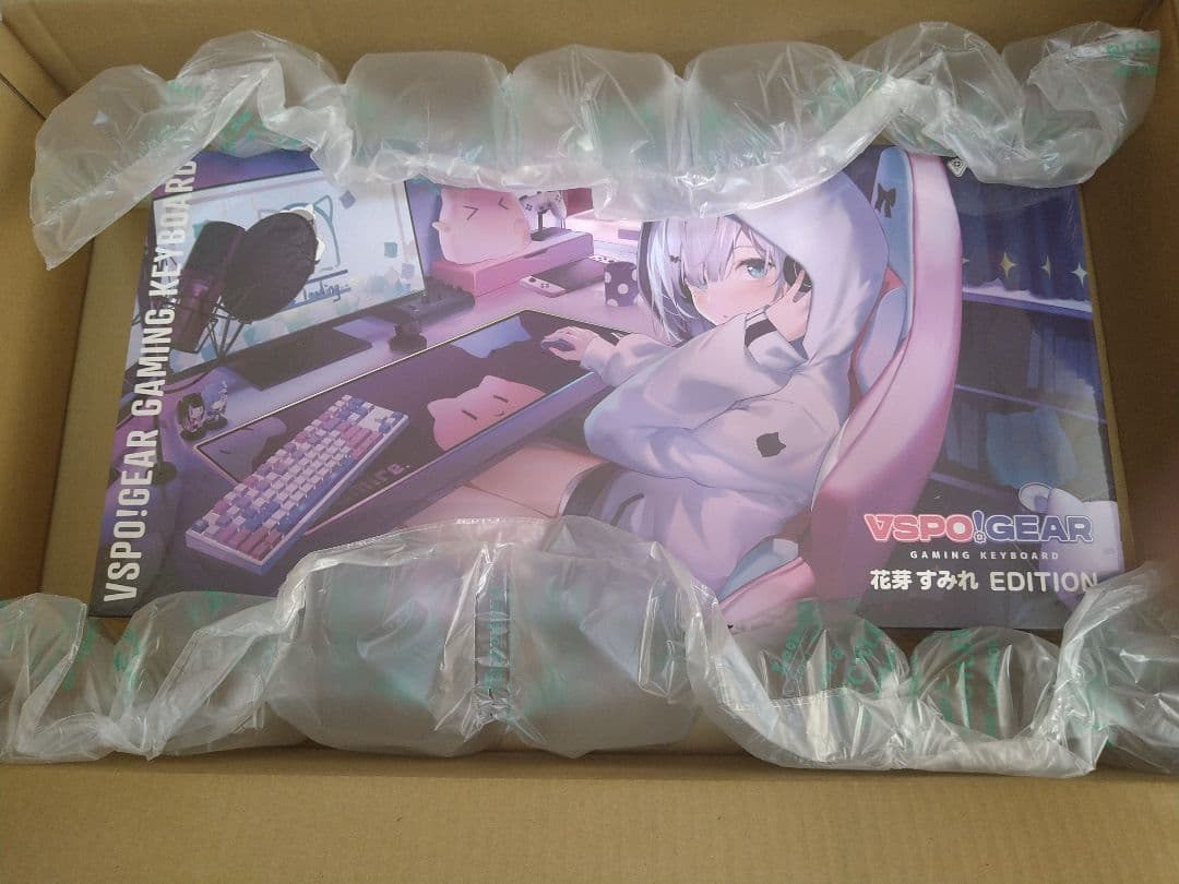 未開封品 VSPOGEAR ゲーミングキーボード 花芽すみれ EDITION
