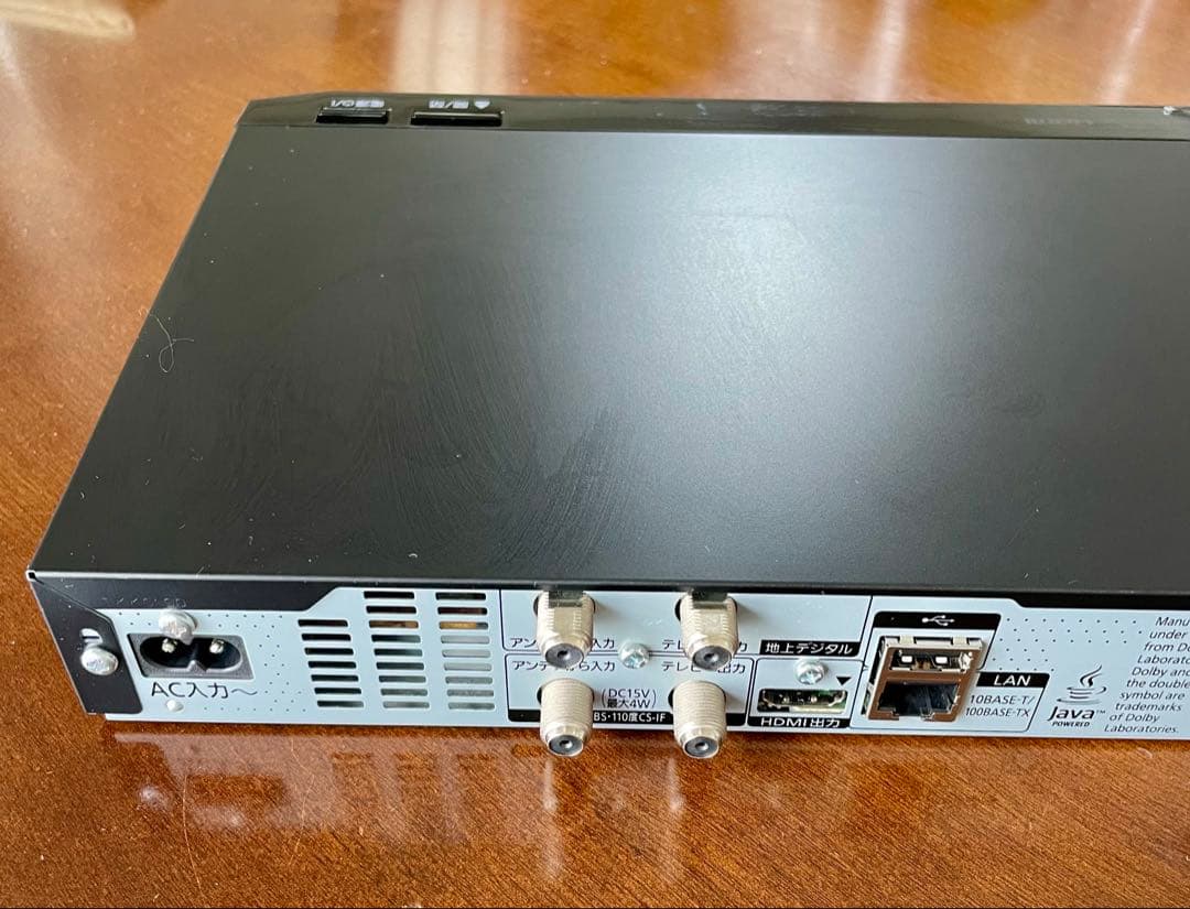 中古 Panasonic ブルーレイレコーダー DMR-BRS500 500GB