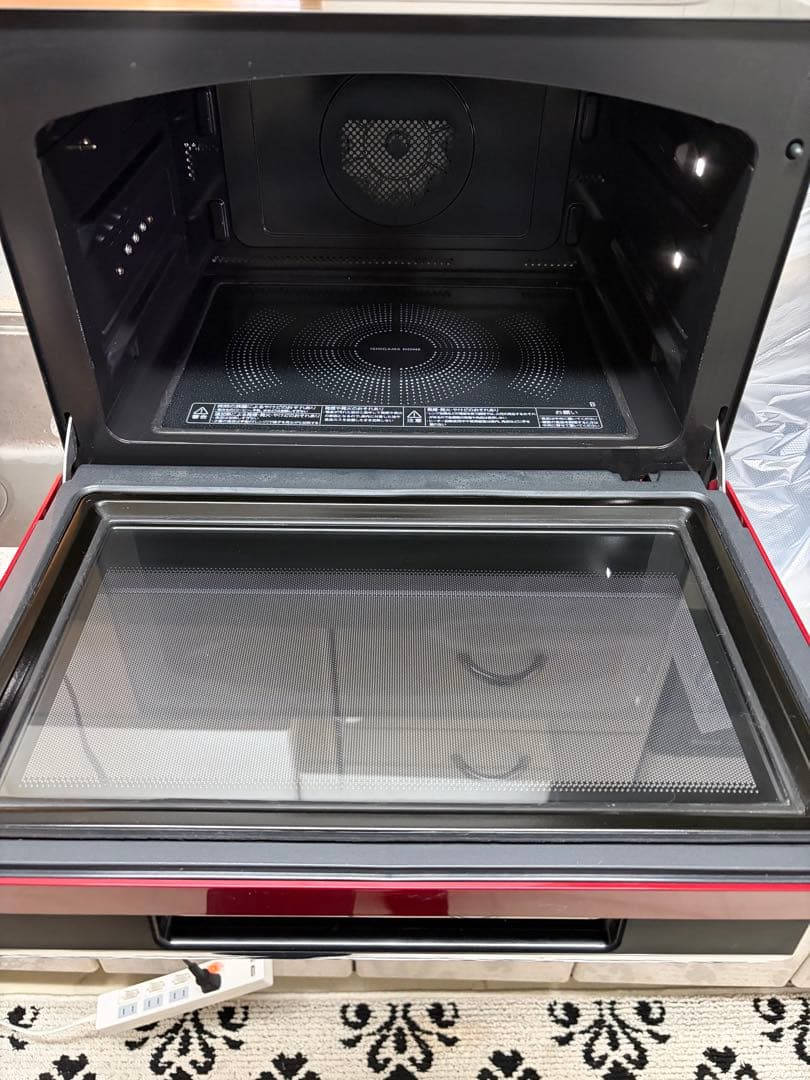 東芝過熱水蒸気石窯オーブンレンジ　 　　ER-TD3000（Ｒ)