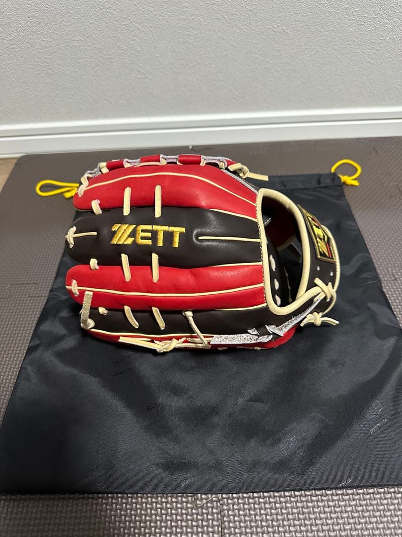 最終値下げです！ ZETT 軟式 内野手用グローブ
