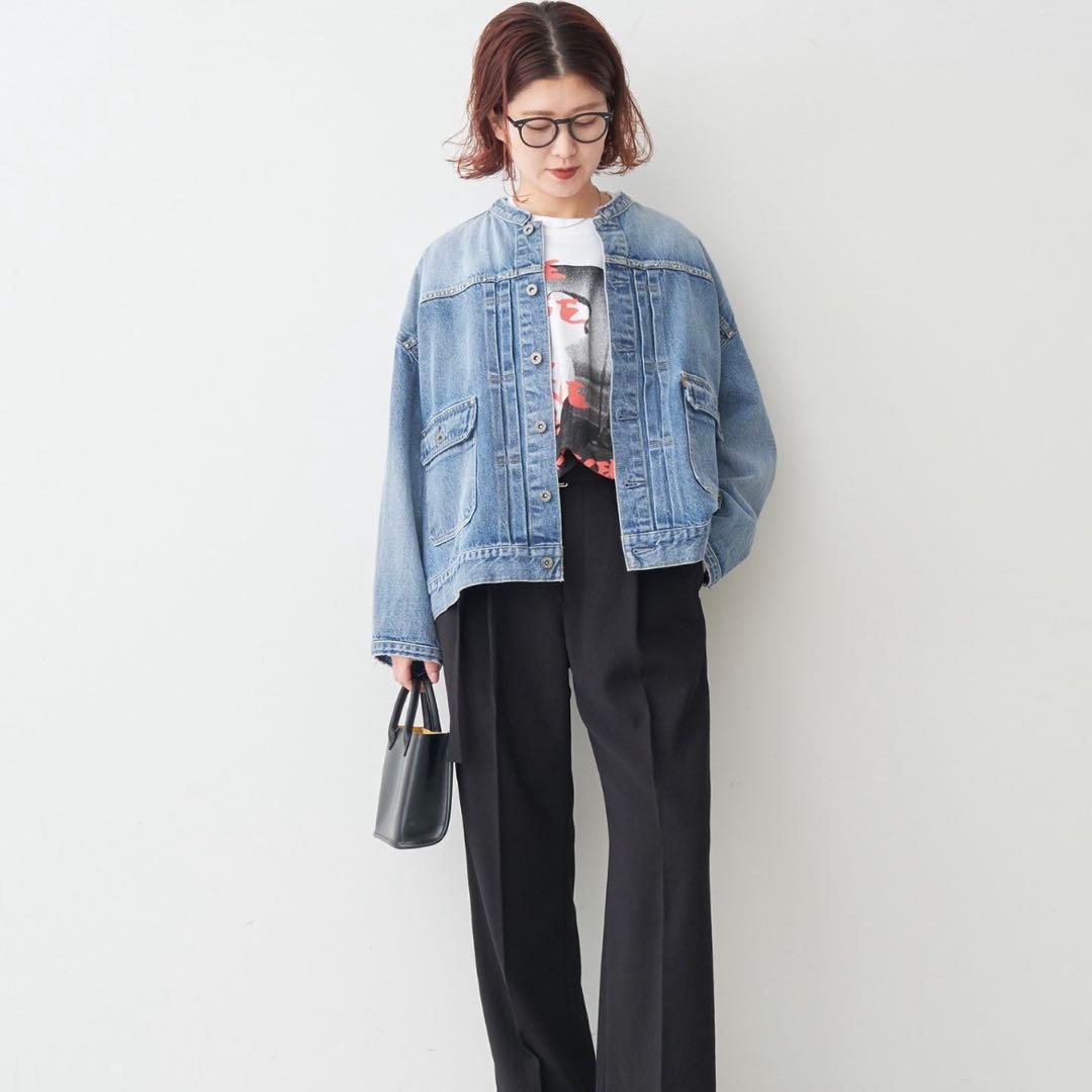 スピック&スパン51/2 1ST-LINE STUDS DENIM ジャケット