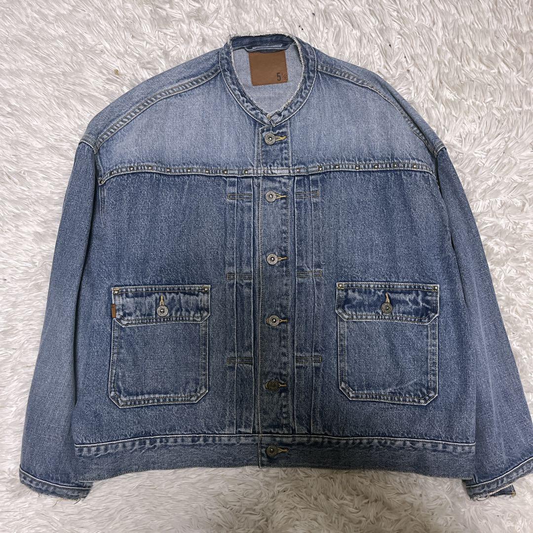 スピック&スパン51/2 1ST-LINE STUDS DENIM ジャケット