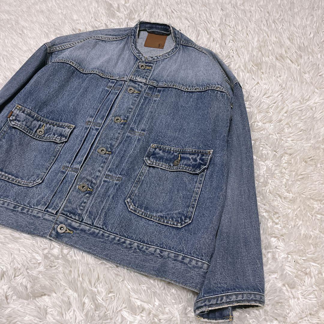 スピック&スパン51/2 1ST-LINE STUDS DENIM ジャケット