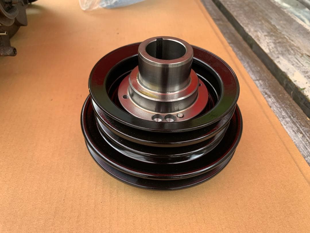 新品未使用 RX7 FC3S用 後期 クランクプーリー ボスセット