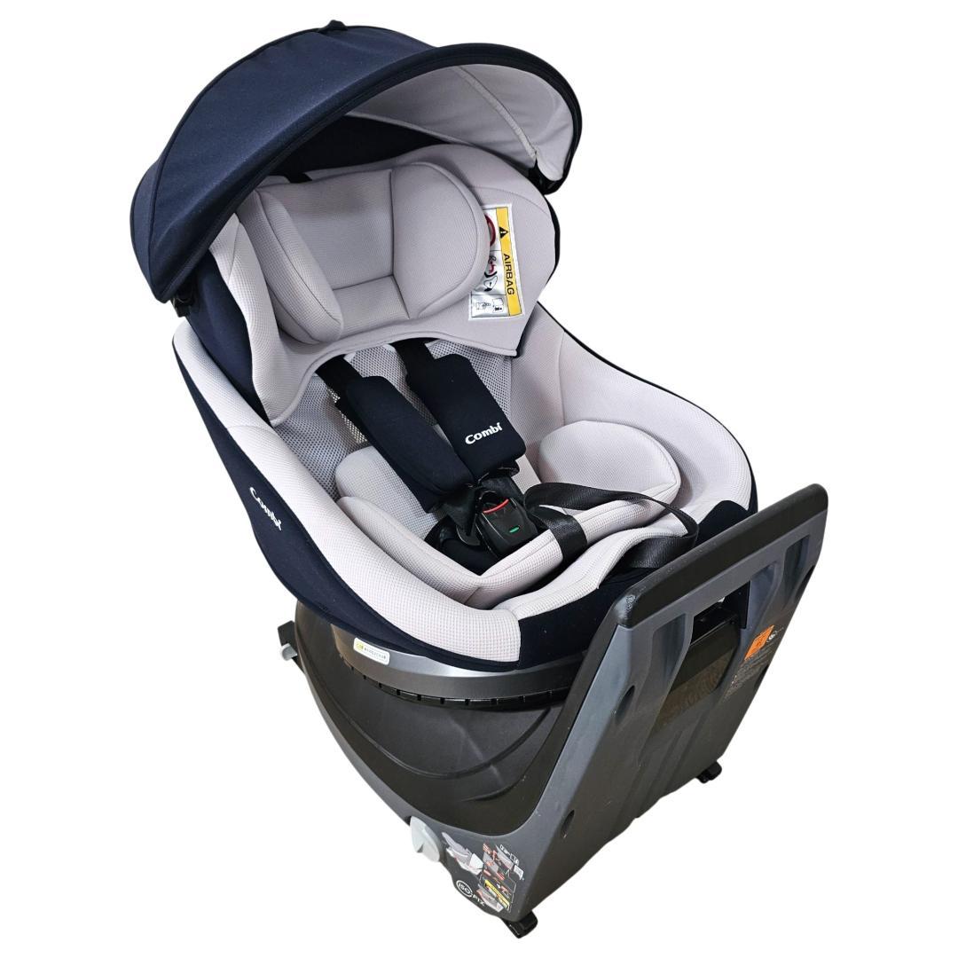 Combi クルムーヴスマート Light ISOFIX 回転式 幌付き コンビ