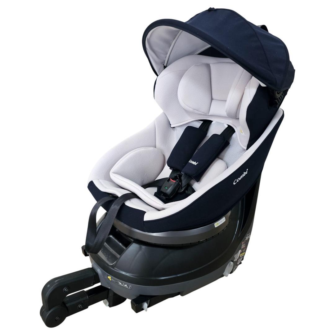 Combi クルムーヴスマート Light ISOFIX 回転式 幌付き コンビ