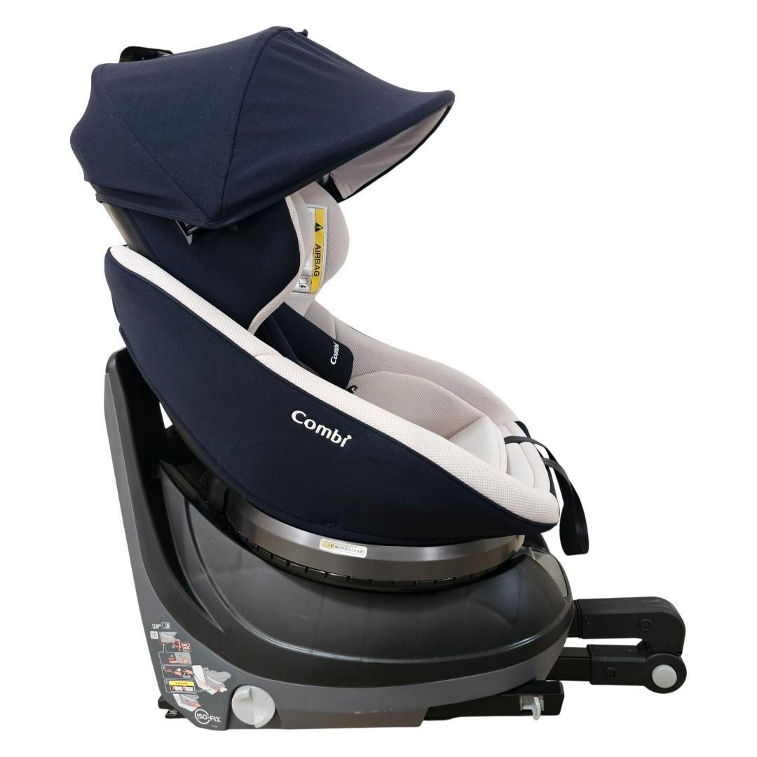 Combi クルムーヴスマート Light ISOFIX 回転式 幌付き コンビ