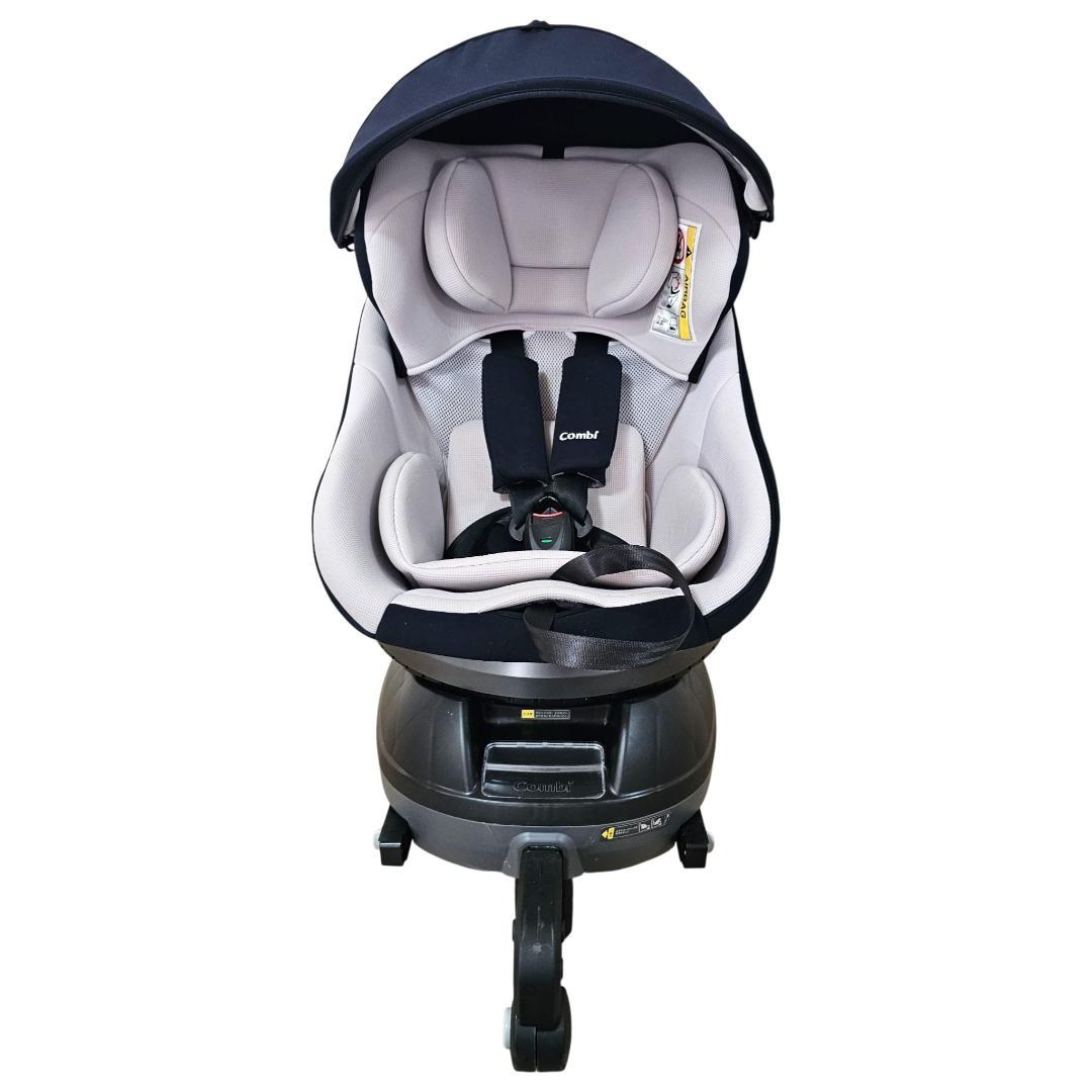 Combi クルムーヴスマート Light ISOFIX 回転式 幌付き コンビ