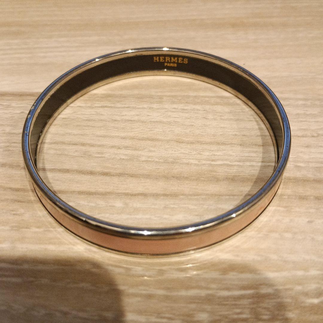 HERMES シルバーバングル