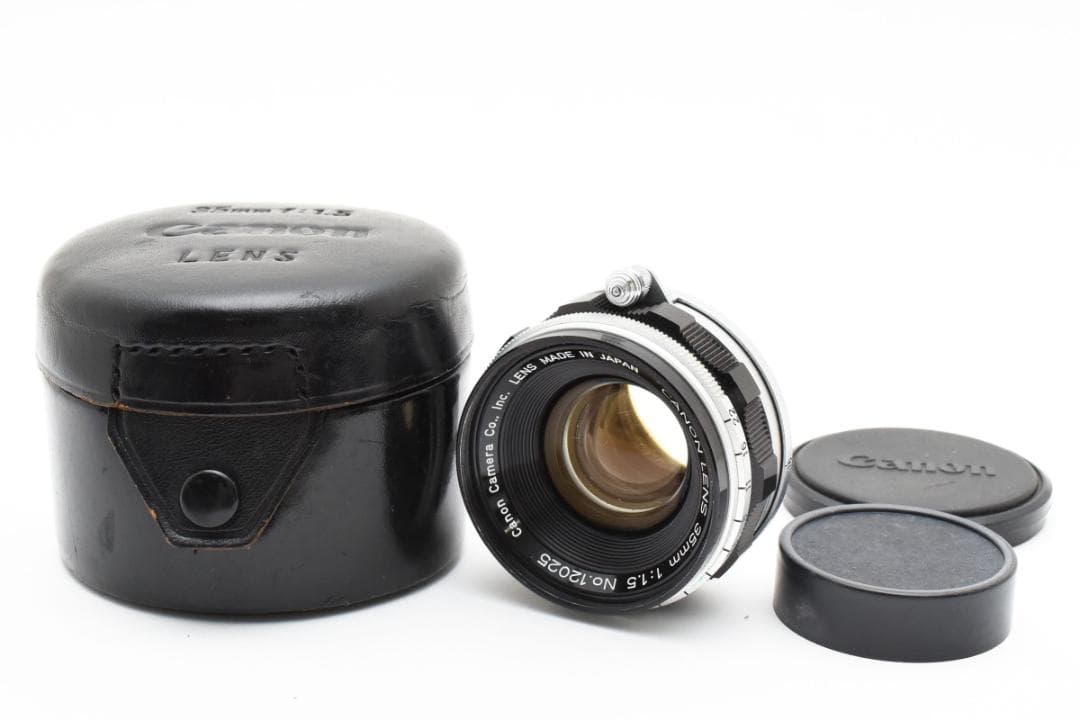 Canon 35mm 1:1.5 L39 レンズ 初期ロット オールドレンズ