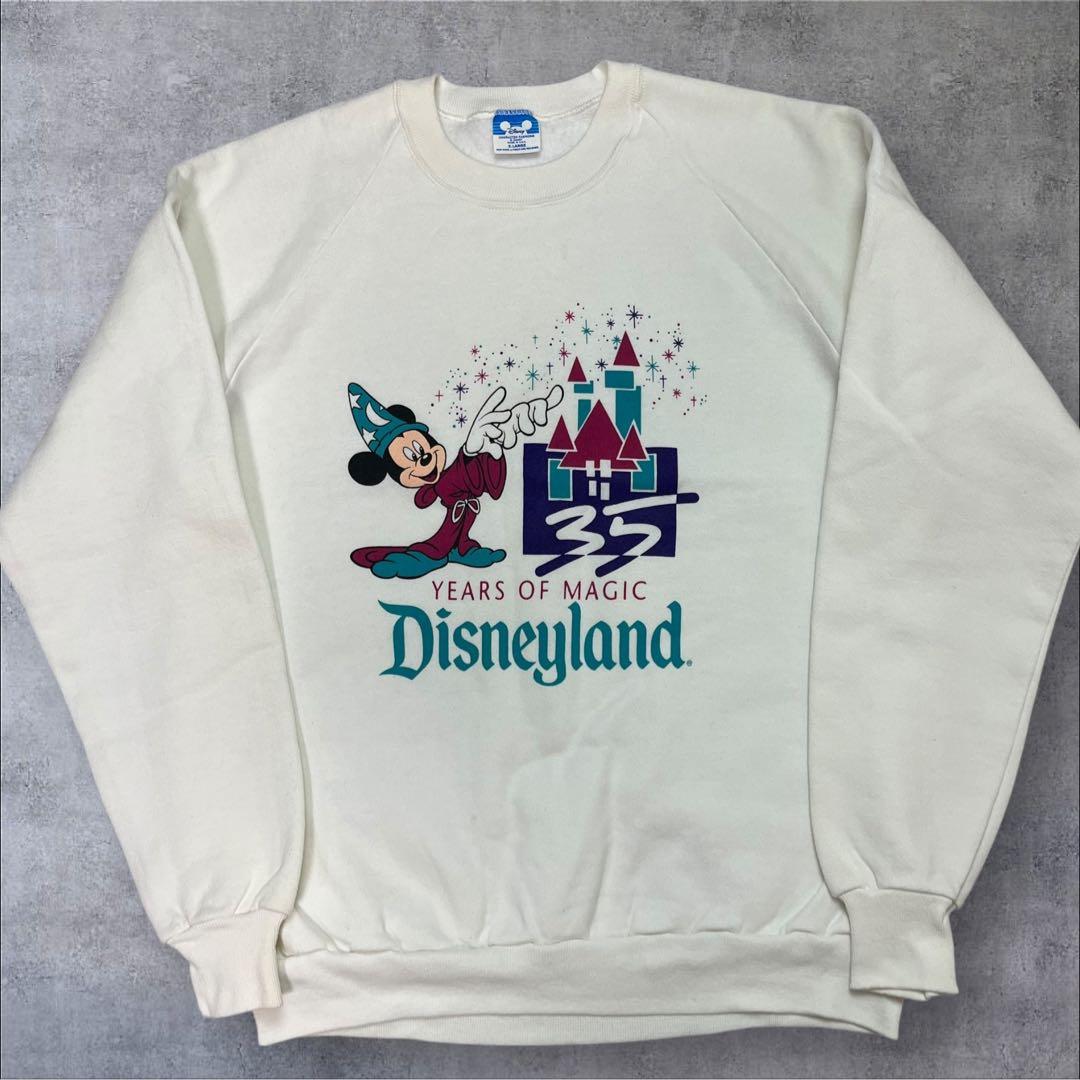 1990年 ディズニーランド35周年 ヴィンテージスウェット ファンタジア