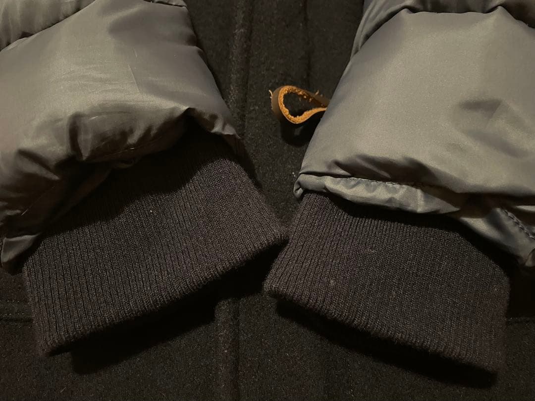 ユニフォームエクスペリメント　ダッフル　ダウン　ネイビー　サイズM