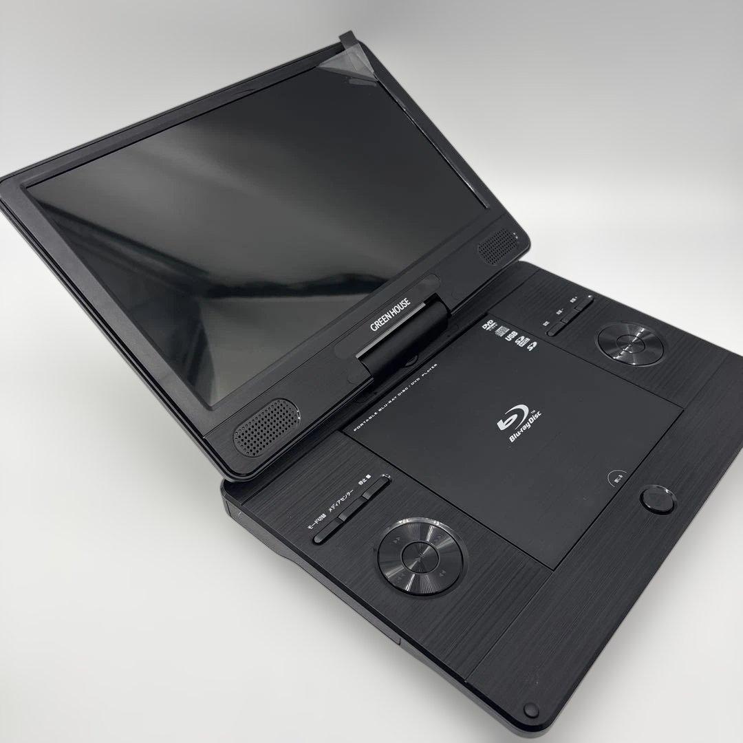 グリーンハウス ブルーレイディスクプレーヤー ブラック GH-PBD11B-BK