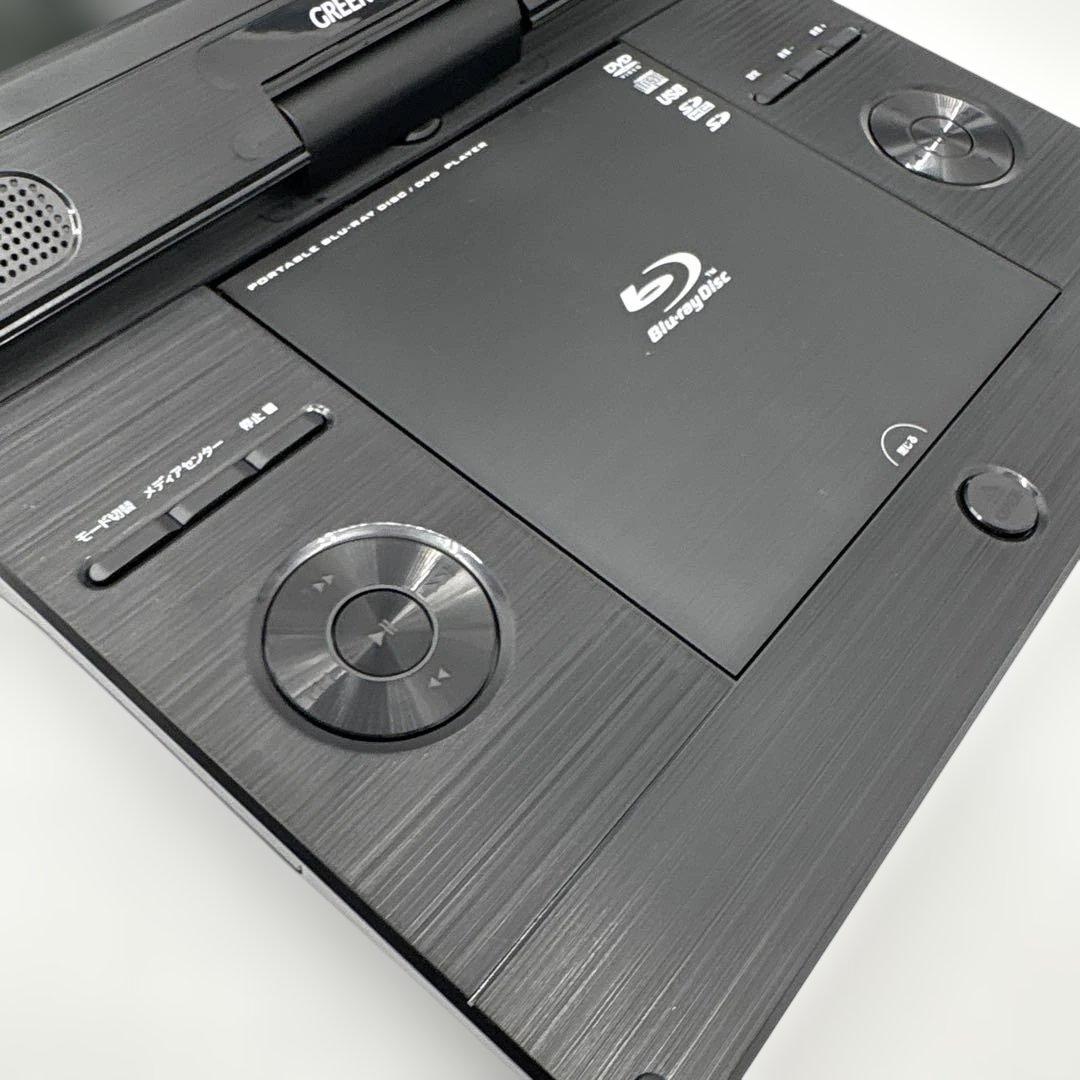グリーンハウス ブルーレイディスクプレーヤー ブラック GH-PBD11B-BK