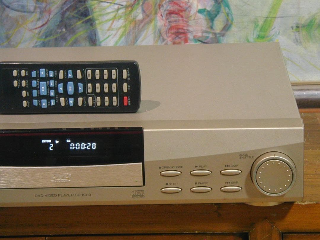 ★東芝 SD-K310J(N) DVDプレーヤーです。当時93450　動作良好★