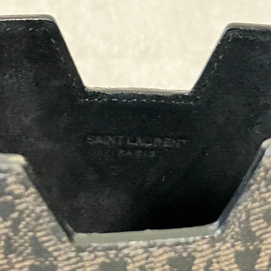 ★美品★サンローラン　タブレットケース　iPadケース　総柄　トワルモノグラム