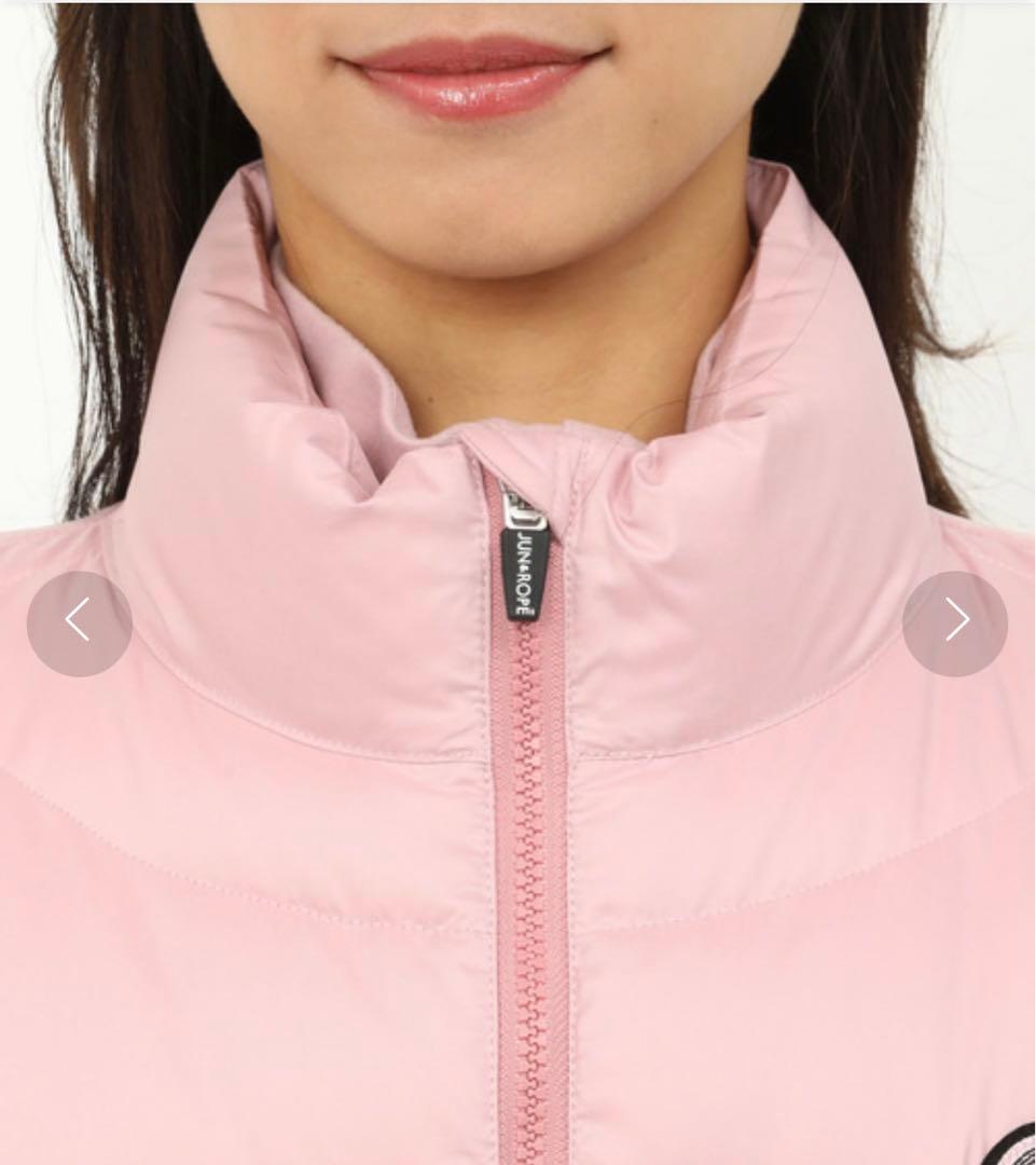 ジュンアンドロペ　ダウンジャケット　ピンク