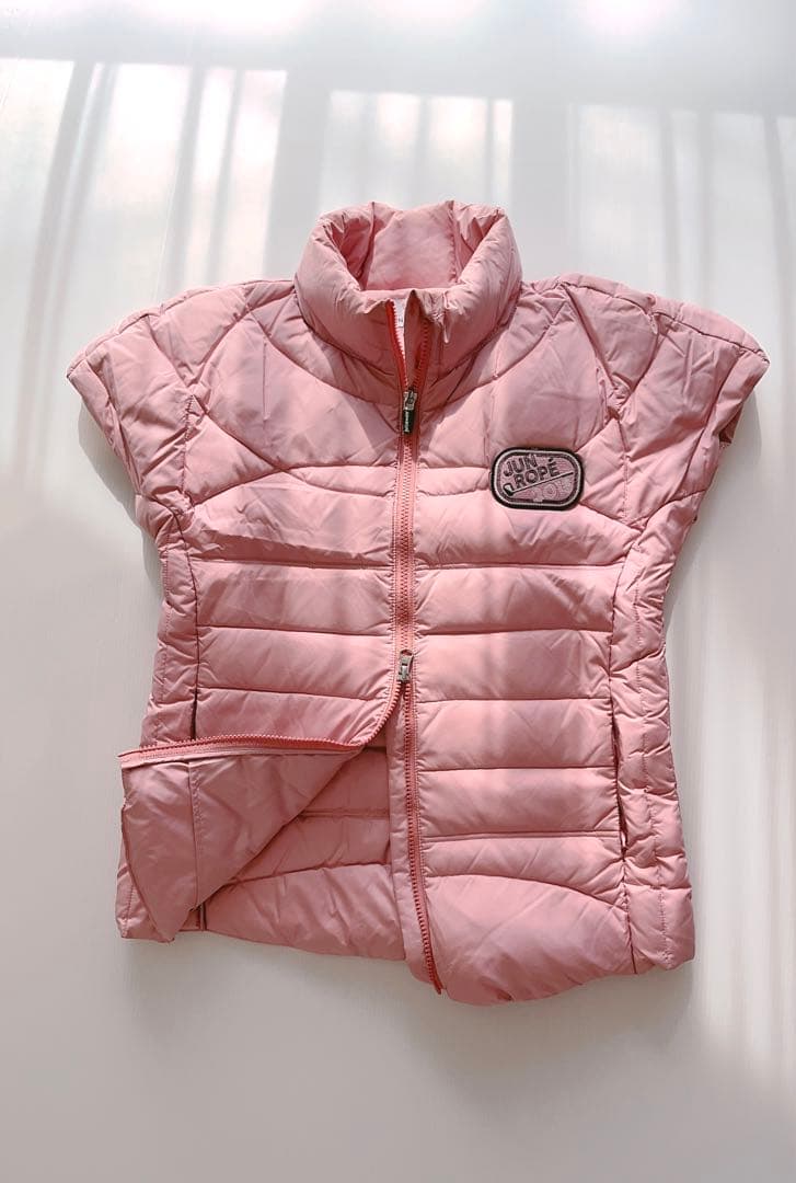 ジュンアンドロペ　ダウンジャケット　ピンク