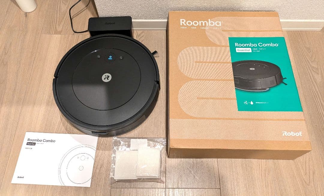 Roomba Combo essential 2024年購入フィルター付き