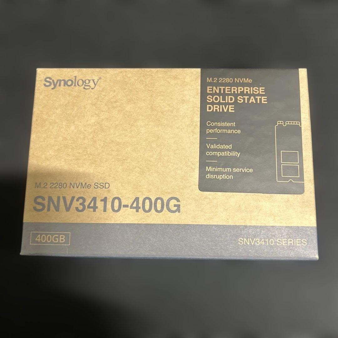 内蔵型SSD Synology SNV3410-400G 400GB NVMe SSD