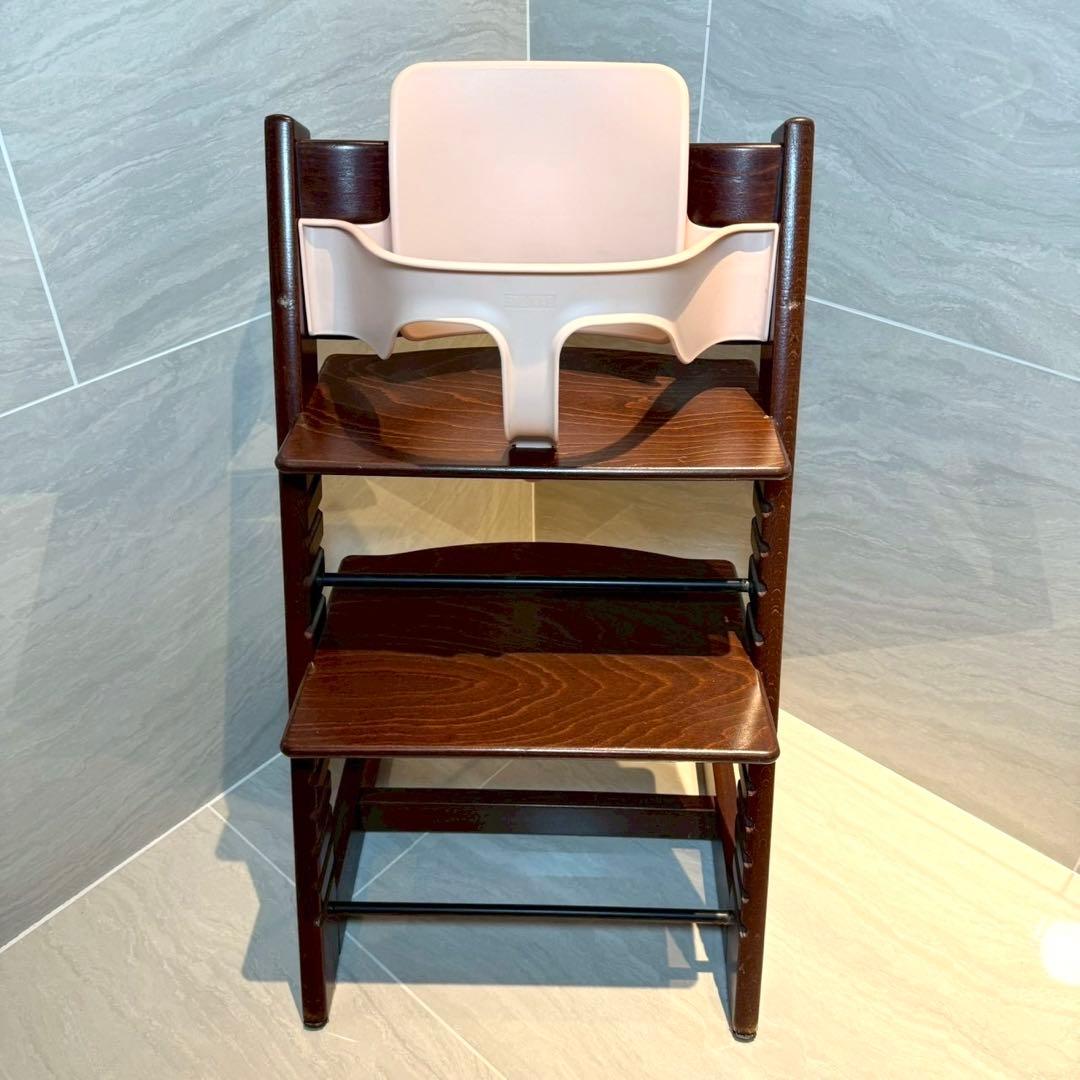 STOKKE ストッケ トリップトラップ ハイチェア ブラウン