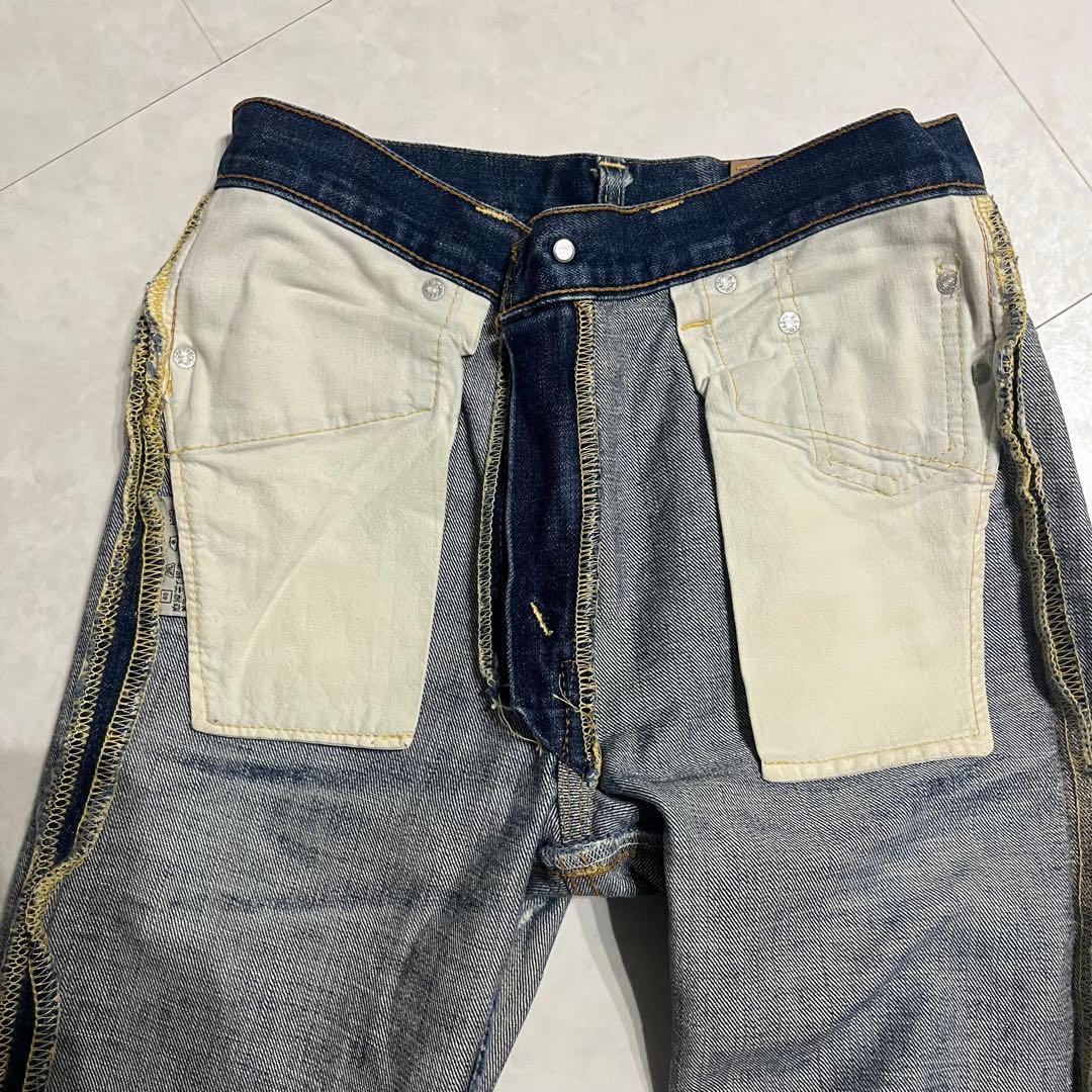 90s リーバイス 517 フレアジーンズ デニム 裏555 USA BIG E