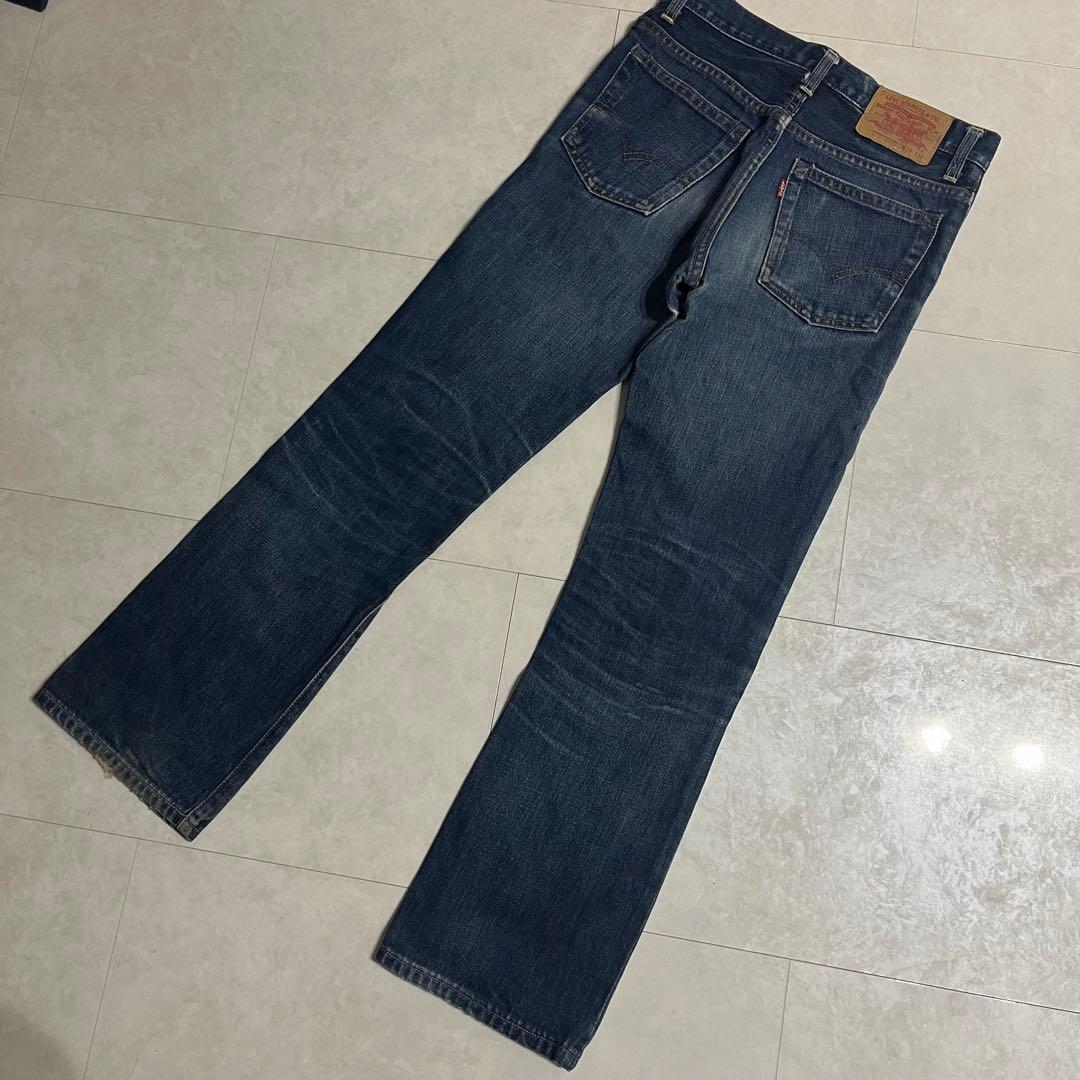 90s リーバイス 517 フレアジーンズ デニム 裏555 USA BIG E
