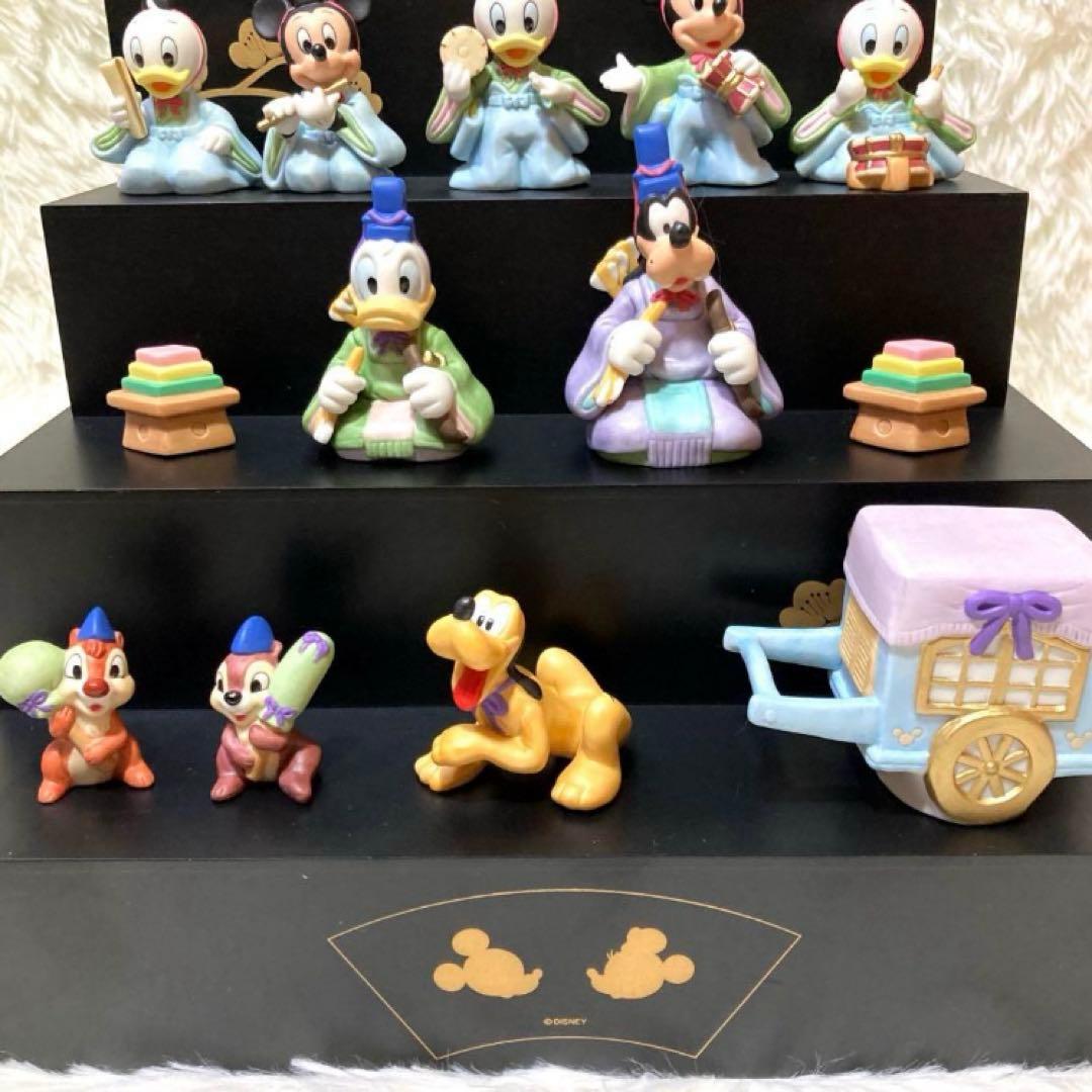 くーちゃん⭐️希少⭐️激レア ディズニー雛人形 五段飾り 陶器製 ひな祭り