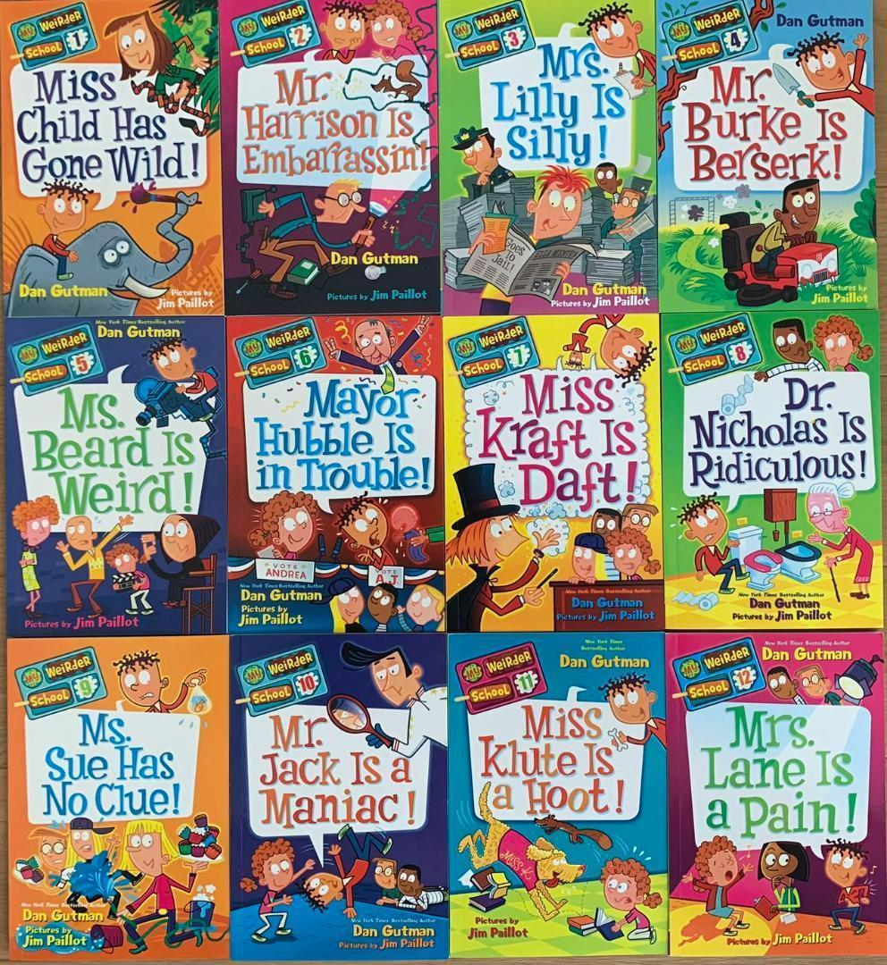 My Weird Schoolシリーズ1-5絵本69冊　51冊分音源付