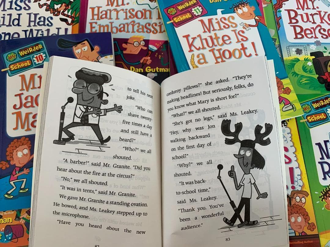 My Weird Schoolシリーズ1-5絵本69冊　51冊分音源付