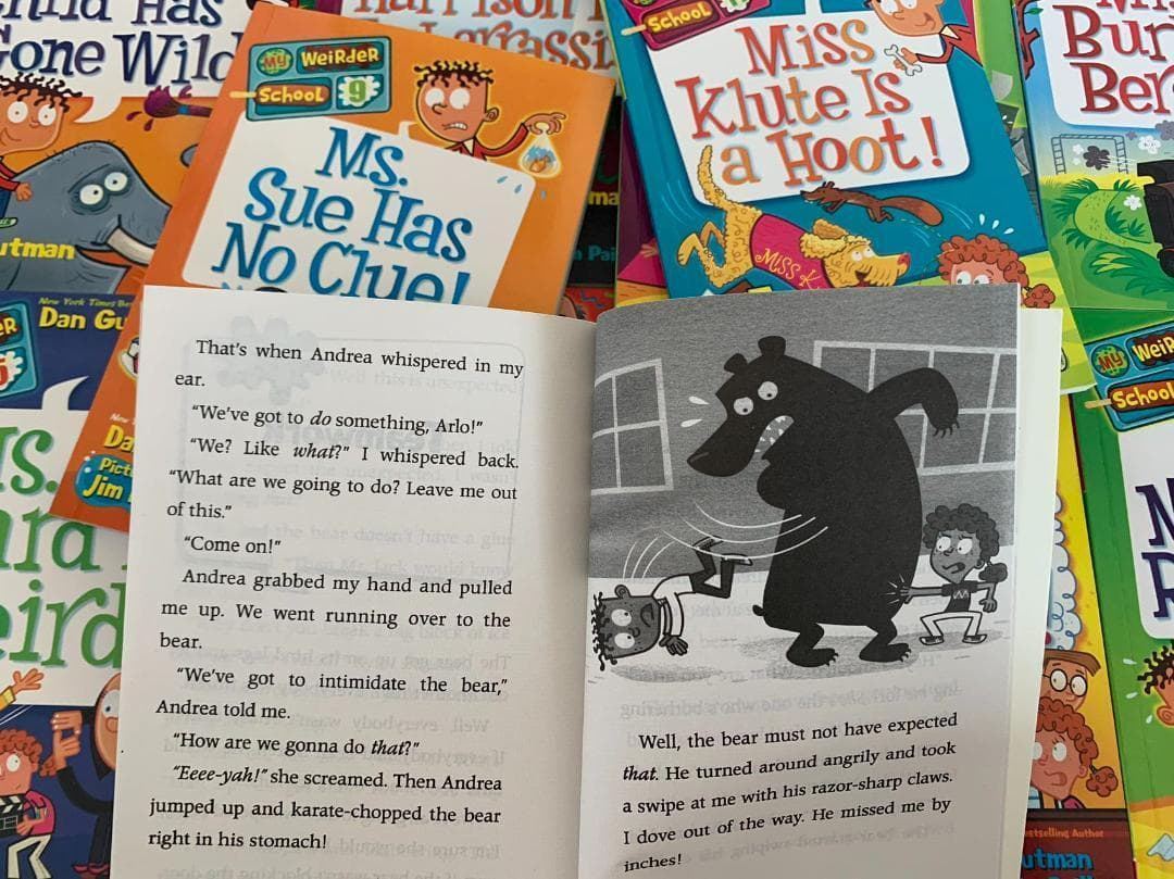 My Weird Schoolシリーズ1-5絵本69冊　51冊分音源付