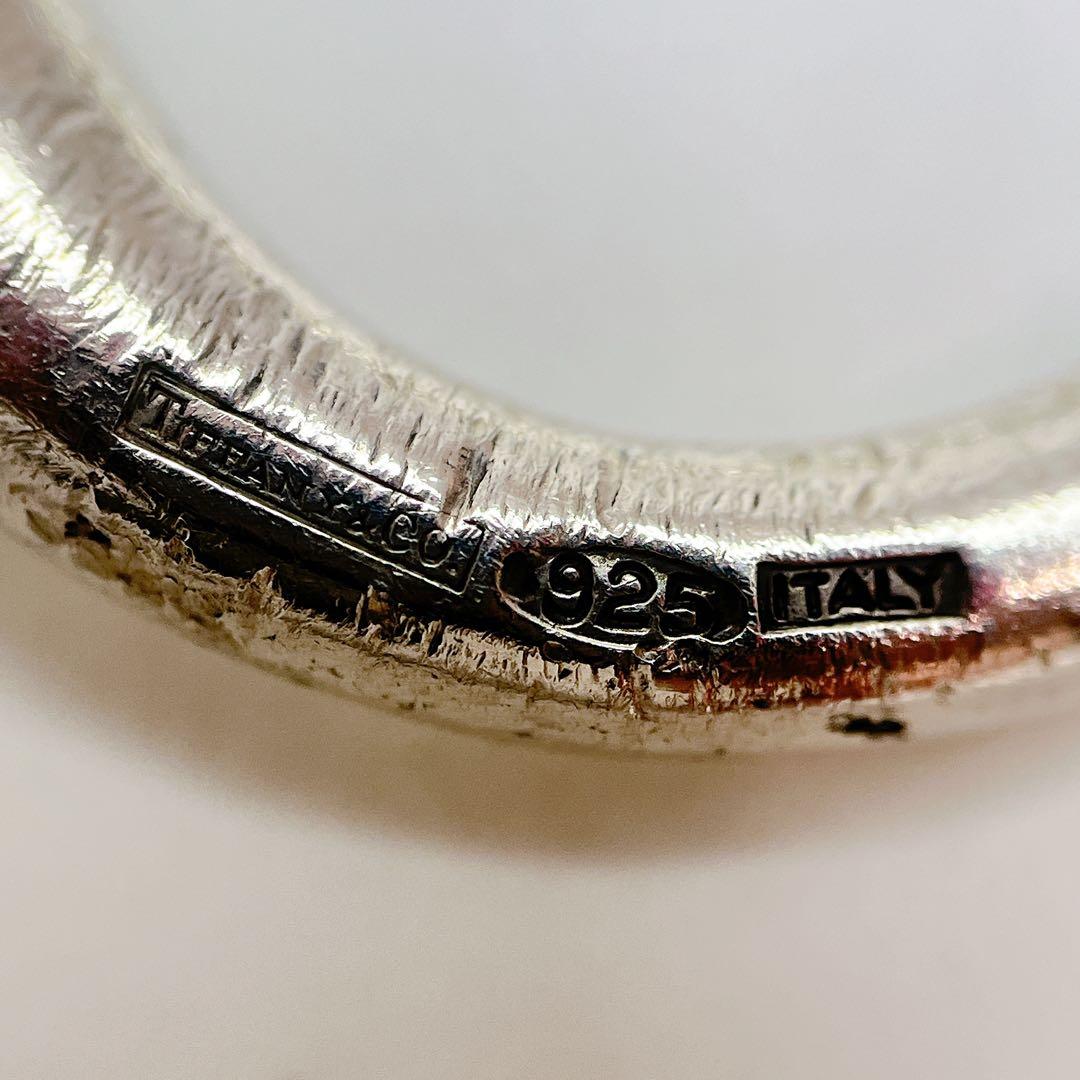 ティファニー　ヴィンテージ　ドッグ　ヘッド　キーリング　925