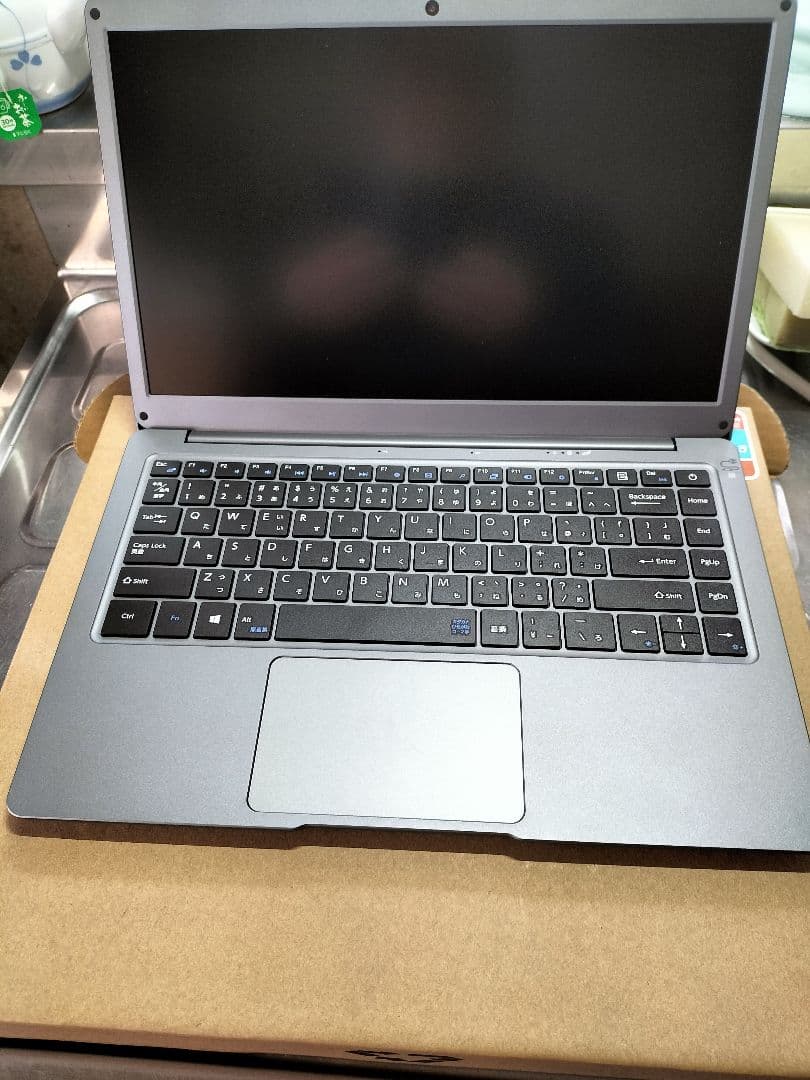 日本語配列ノートPC グレーWindows10