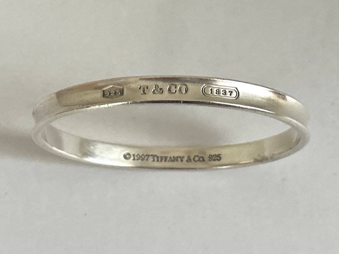 ⭐︎TIFFANY＆Co. ティファニー ナロー バングル ブレス 1837⭐︎