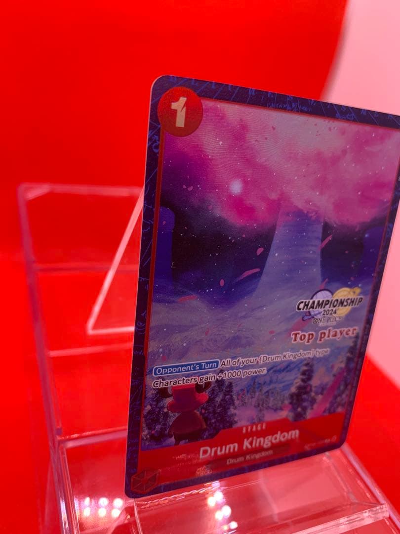 【英語版/カラー】ワンピースカードCS2024ドラム王国/TopPlayer