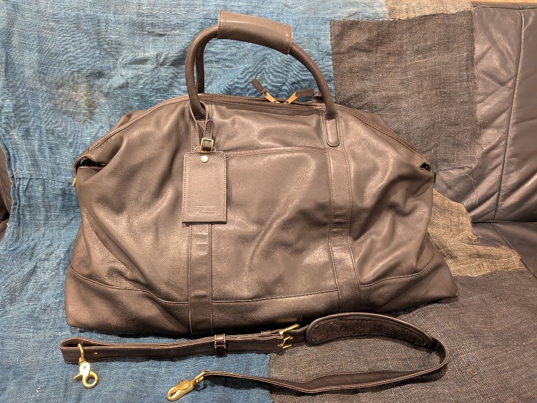 美品 COACH コーチ ボストンバッグ レザー オールドコーチ 大容量