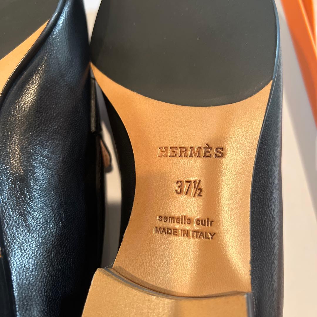 HERMES エルメス ローファー 箱 保存袋つき