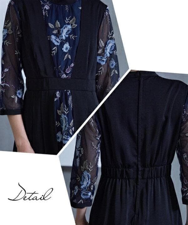 カラルス セレブ 高級 高見え 大きいサイズ 美ライン 上品 人気 フラワー 花