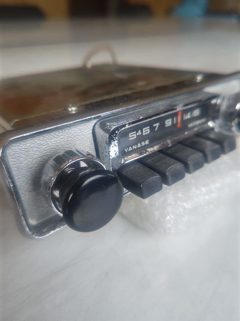 空冷 VW T-1 ビートル ヤナセ ナショナル ダブルネーム 純正カーラジオ