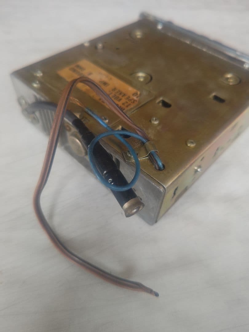 空冷 VW T-1 ビートル ヤナセ ナショナル ダブルネーム 純正カーラジオ