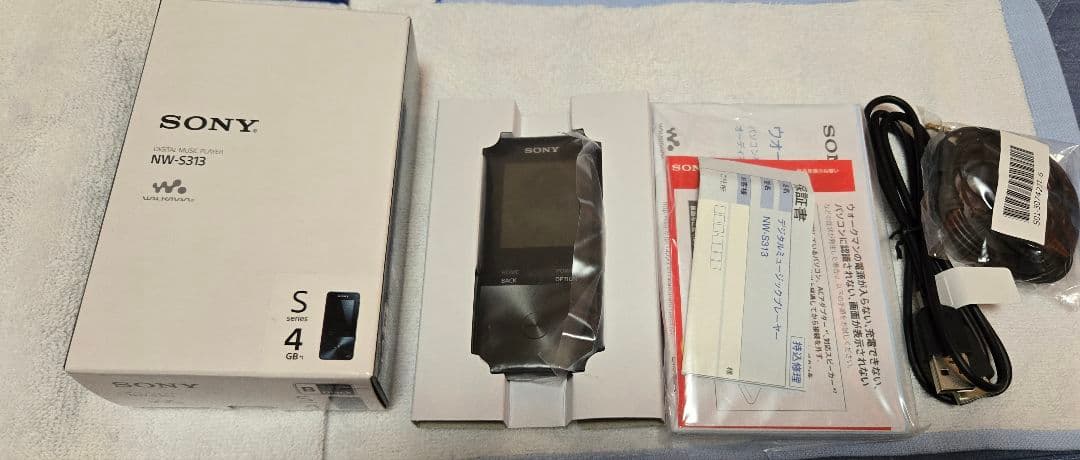 ク*ン様 SONY　ウォークマン Sシリーズ　ブラック　NW-S313 4GB