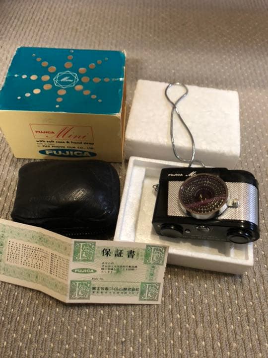 フジカミニ　フィルムカメラ【入手困難】昭和　保証書付