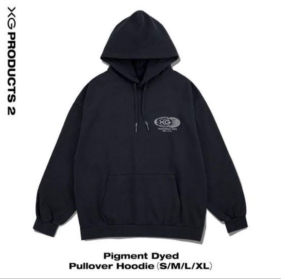 XG XGALX Pigment Dyed Pullover Hoodie M②
