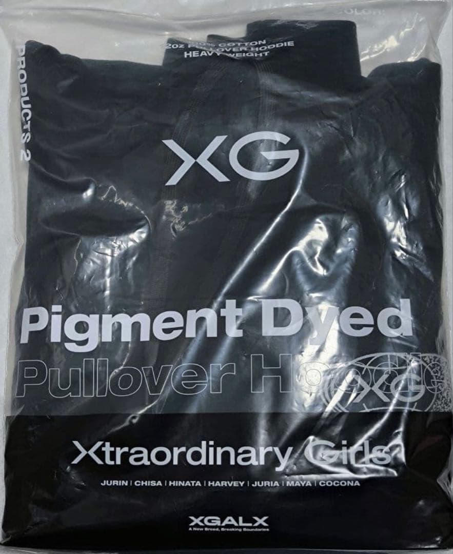 XG XGALX Pigment Dyed Pullover Hoodie M②
